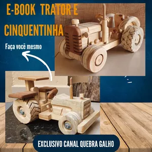 Imagem principal do produto E-Book (Combo) Trator + Trator Cinquentinha 