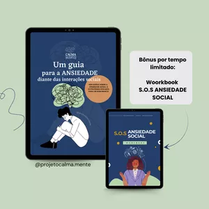 Imagem de capa para o Ebook Um guia para a ansiedade diante das interações sociais