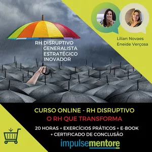 Imagem de capa para o Curso online RH Disruptivo - O RH que transforma