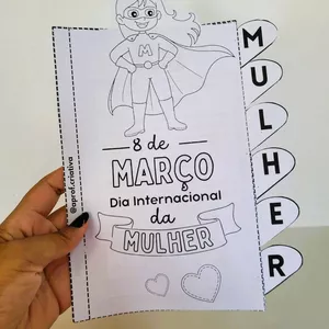 Imagem de capa para o Ebook LIVRINHO DIA INTERNACIONAL DA MULHERES