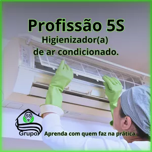 Profissão 5S - Aprenda a Higienizar Ar-Condicionado Residencial e Gere Renda Extra com Baixo Investimento