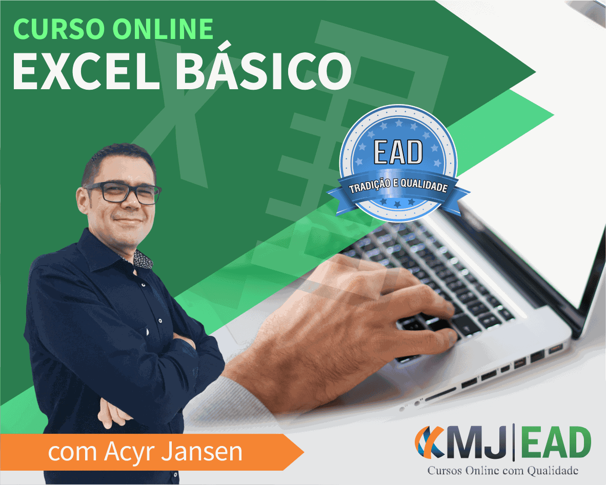 Imagem do curso Curso Online de Excel Básico com Acyr Jansen
