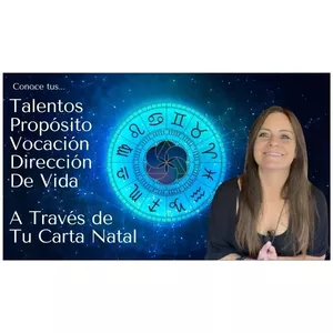 Imagen de portada para Curso online Encuentra Tu Propósito de Vida y Vocación a Través de Tu Carta Natal
