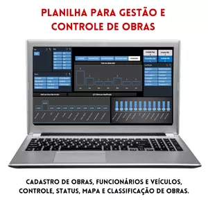 Planilha para gestão e controle de obras