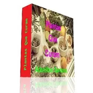 Imagem de capa para o Ebook PLANTAS QUE CURAM