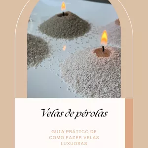 Imagem de capa para o Ebook Velas em pérolas - PEARLS ACADEMY