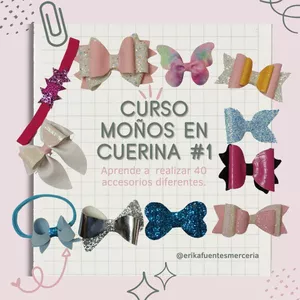 Imagen de portada para Curso online Realiza lazos en cuerina para empezar tu negocio