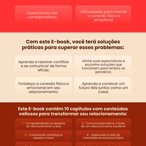 Imagem de capa para o Ebook Das brigas a um casamento feliz 