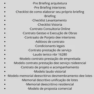 Imagem de capa para o Curso online Pack Documentos de Escritório de Arquitetura e Interiores