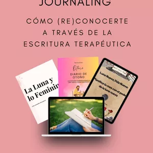 Imagen de portada para Curso online Guías de Journaling: Cómo (re)conocerte a través de la escritura terapéutica