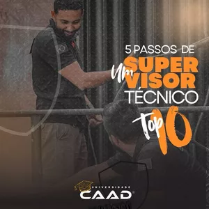 Imagem de capa para o Curso online 5 passos para um SUPERVISOR TECNICO #top10#