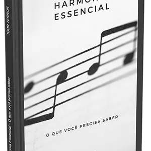 Imagem de capa para o Ebook Livro Harmonia essencial + Dicionário de acordes e escalas