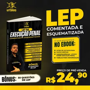 Imagem de capa para o Ebook 🚀LEP COMENTADA E ESQUEMATIZADA🚀 