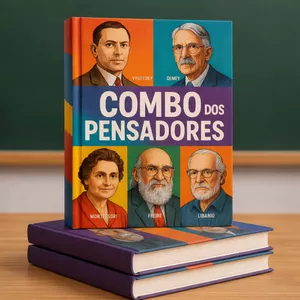 Imagem de capa para o Curso online COMBO PENSADORES - PEDAGOGIA