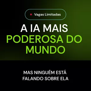 Imagem de capa para o Curso online A IA MAIS PODEROSA DO MUNDO: REVELADA