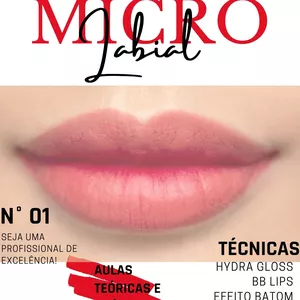 Imagem de Curso Micropigmentação Labial criado por Ana Flor na hotmart