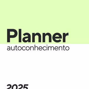 Imagem de capa para o Ebook Planner do Autoconhecimento 2025