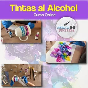 Imagem principal do produto Curso tintas al alcohol ONLINE