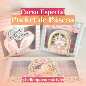 Imagem de capa para o Curso online Curso Especial - Pocket de Páscoa