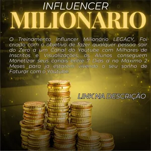 Imagem de capa para o Curso online Influencer Milionário Legacy