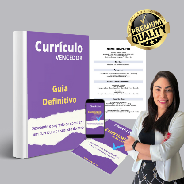 Imagem de Currículo Vencedor - Seu currículo no topo da lista! criado por Rafaelle na hotmart