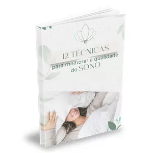 Imagem de capa para o Ebook 12 Técnicas Para Melhorar a Qualidade do Sono