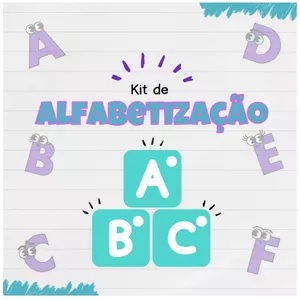 Imagem de capa para o Ebook Kit de Atividades de Alfabetização