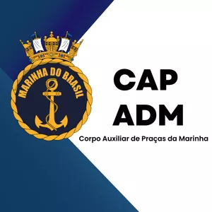 Imagem de capa para o Curso online Corpo Auxiliar de Praças (CAP) da Marinha do Brasil - Administração