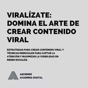 Imagen de portada para Curso online ¡Viralízate!: Domina el Arte de Crear Contenido Viral.