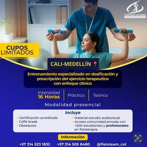 Imagen de portada para Curso online Prescripcion del ejercicio terapeutico 