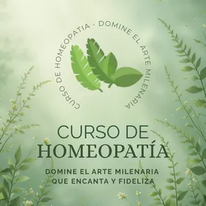 Imagen de portada para Curso online Curso de Homeopatía | Domino el Arte Milenaria de Encantar y Fidelizar