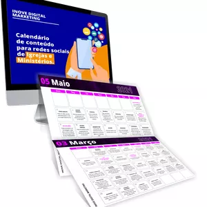 Imagem de capa para o Curso online Calendário de Postagens Gospel 2021/22