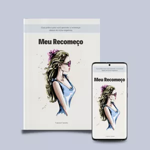 Imagem de capa para o Ebook MEU RECOMEÇO