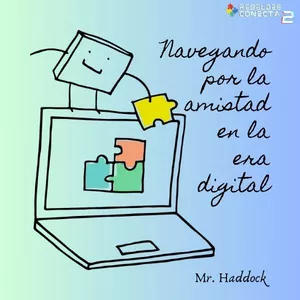 Imagen de portada para Ebook Navegando por la amistad en la era digital: Consejos prácticos