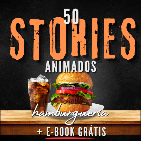Imagem do curso 50 STORIES ANIMADOS PARA HAMBURGUERIAS