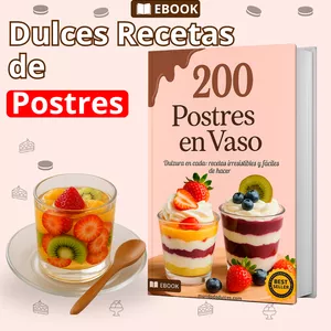 Imagen de portada para Curso online 200 Recetas de Postres en Vaso