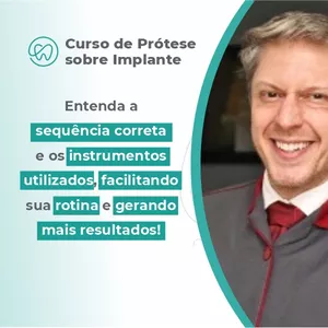 Imagem do curso Curso de Prótese Sobre Implante (PSI online)