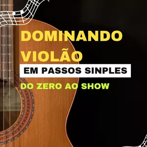 Imagem de capa para o Ebook Aprendendo violao da maneira mais rapido