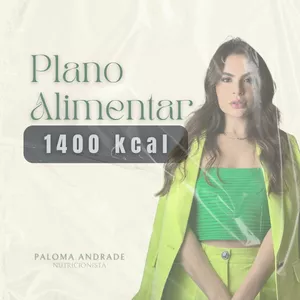 Imagem de capa para o Curso online Plano Alimentar - 1400kcal
