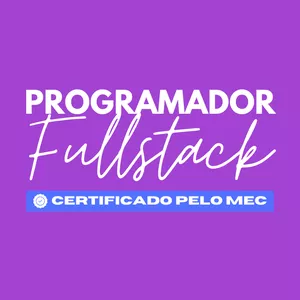 Imagem de capa para o Curso online Curso Programador Fullstack | Certificado pelo MEC