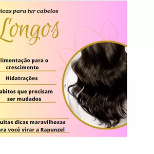 Imagem de capa para o Ebook Tenha um cabelo Rapunzel  