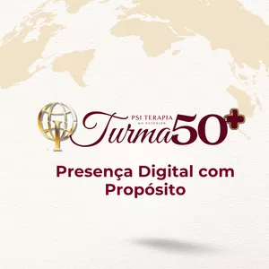 Imagem de capa para o Curso online Turma 50+ Presença Digital com Propósito