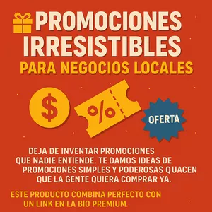 Imagen de portada para Curso online Promociones irresistibles para negocios locales