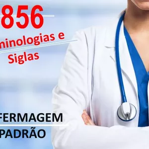 Imagem de capa para o Ebook 856 Terminologias e Siglas Utilizadas no Ambiente Hospitalar.