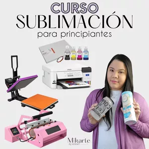 Imagen de portada para Curso online Sublimación para Principiantes