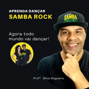 Imagem de capa para o Curso online APRENDA DANÇAR SAMBA ROCK SILVIO NOGUEIRA