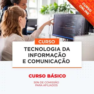 Imagem de capa para o Curso online Curso de Tecnologia da Informação