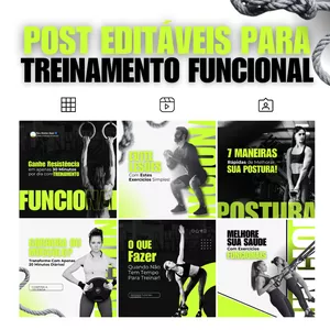 Imagem de capa para o Curso online Box de Conteúdo Editável para Treinamento Funcional 