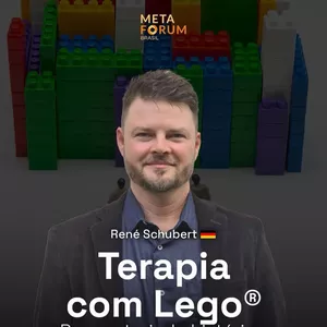 Imagem de capa para o Evento presencial Terapia com LEGO® - o uso do brinquedo de montar Lego como recurso terapêutico e ferramenta educacional