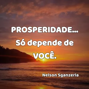 Imagem de capa para o Ebook Prosperidade, só depende de você